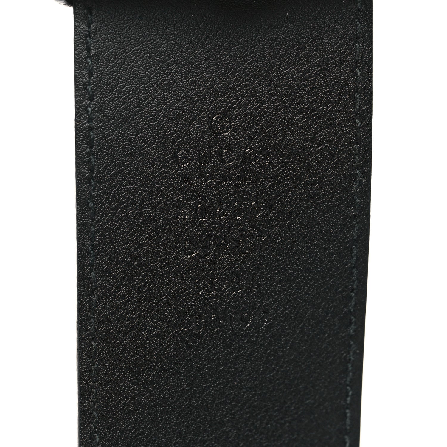 Gucci Calfskin Double G 30mm Belt 85 34 Black 3 of 5