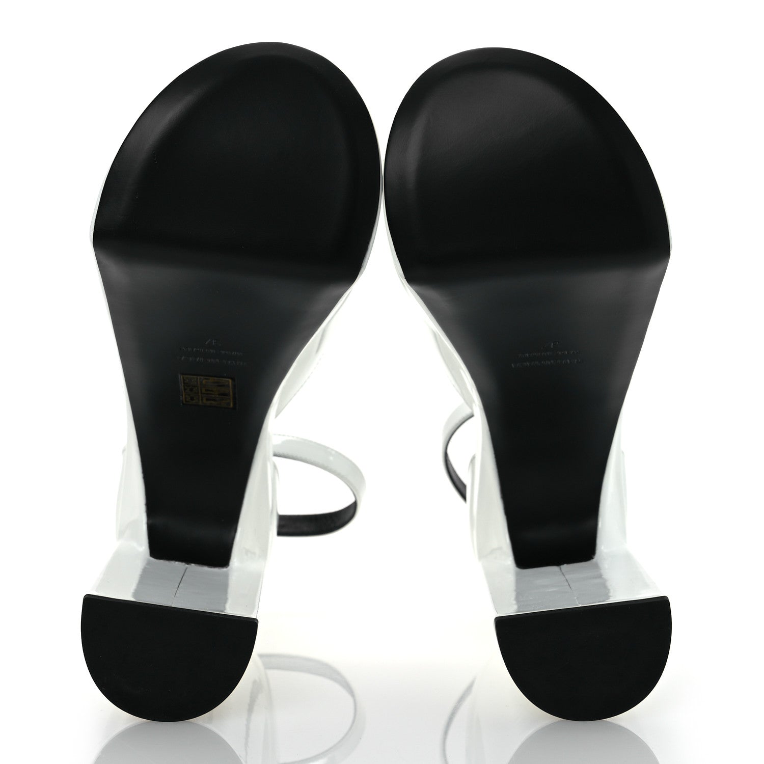 Balenciaga Patent Camden 160mm Platform Pumps 37 White 7 of 11