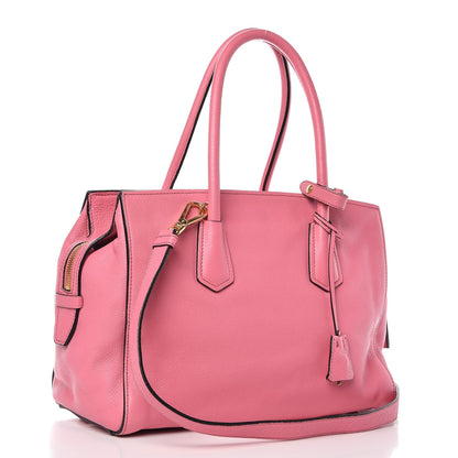 Prada Vitello Daino Tote Begonia 3 of 7