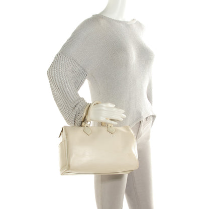 Louis Vuitton Epi Speedy 25 Ivory 2 of 7