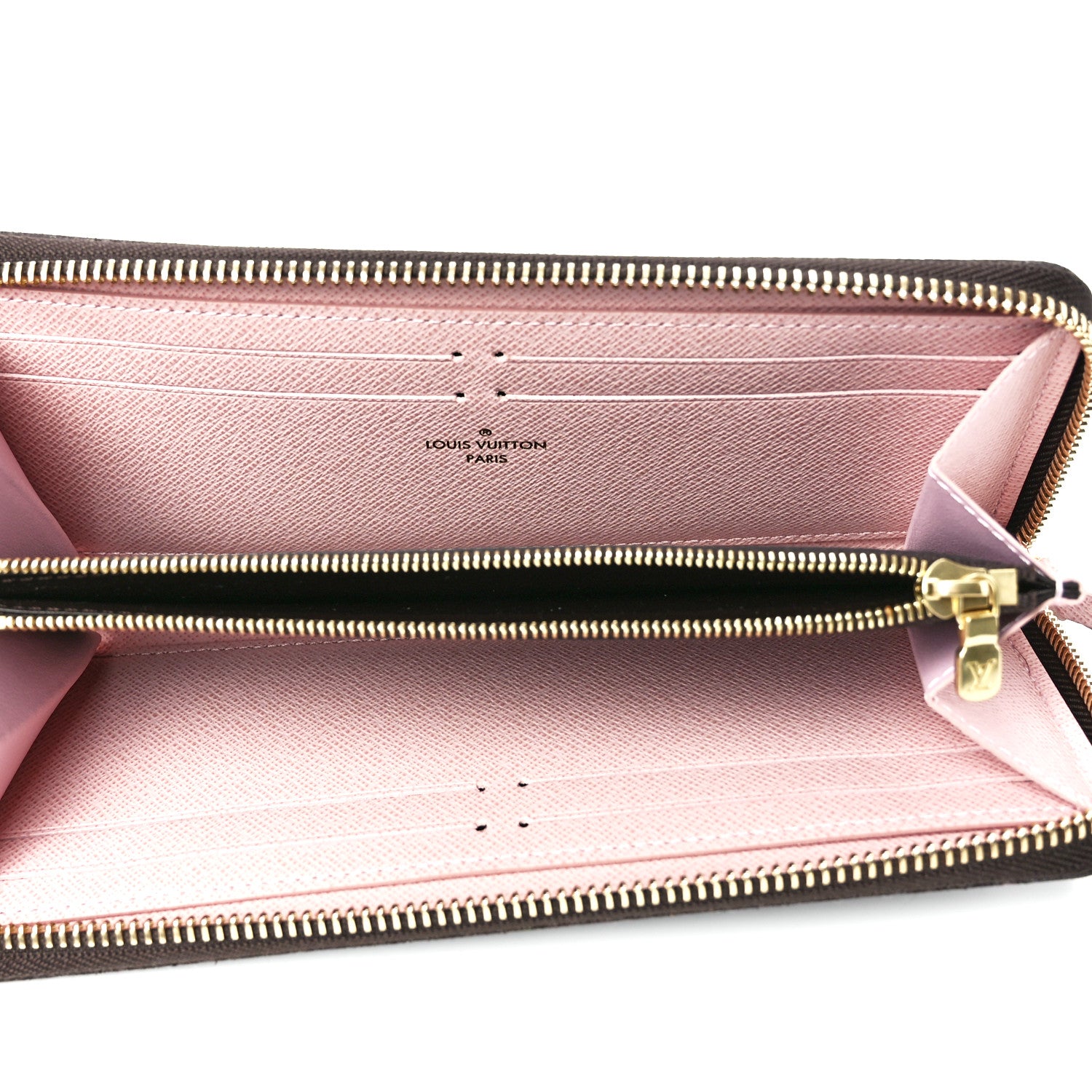 Louis Vuitton Monogram Clemence Wallet Rose Ballerine 5 of 11