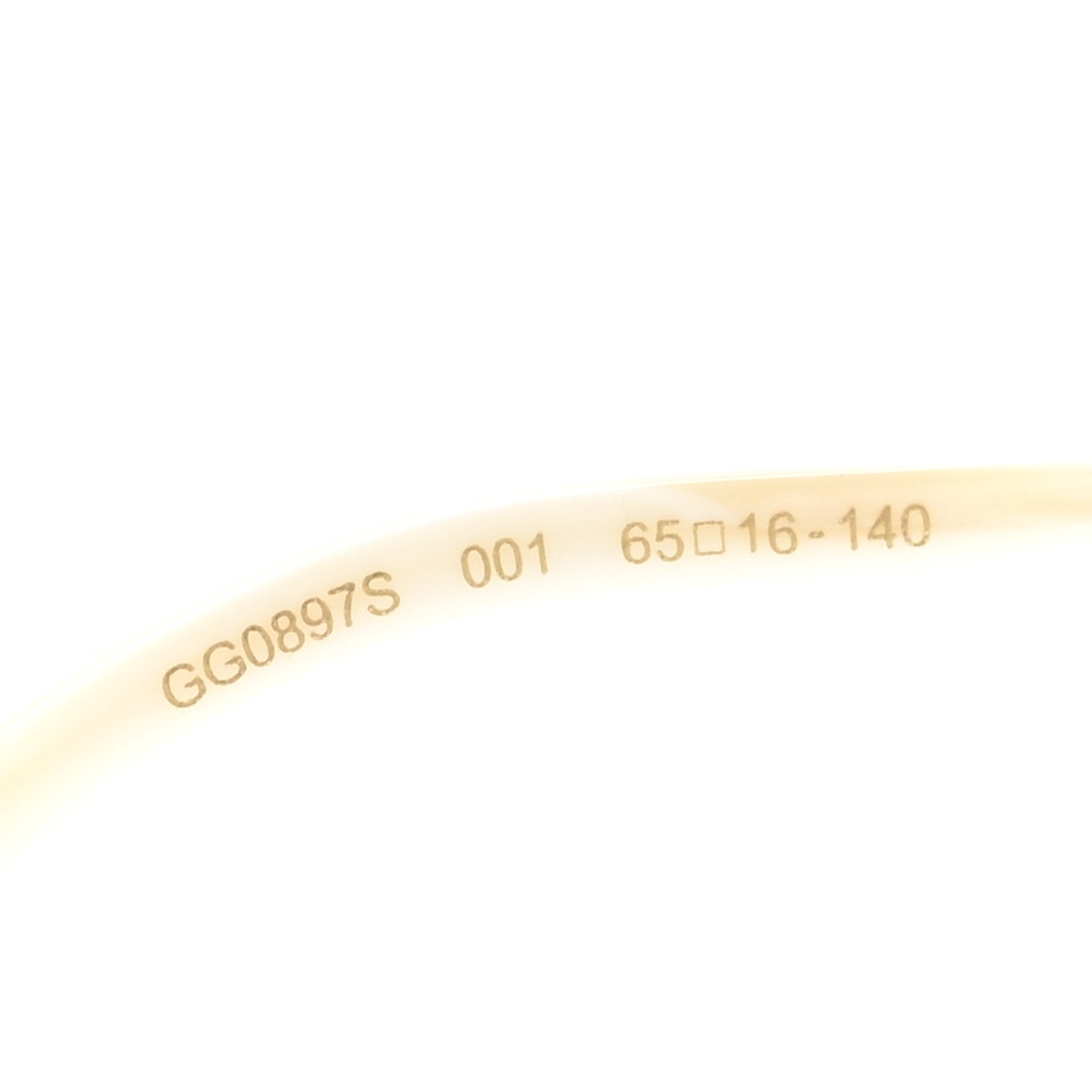 Gucci Metal Crystal Heart Frame Sunglasses GG0897S Pink Gold 6 of 9