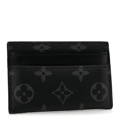 Louis Vuitton Monogram Eclipse Porte-Cartes Double Card Holder 3 of 10