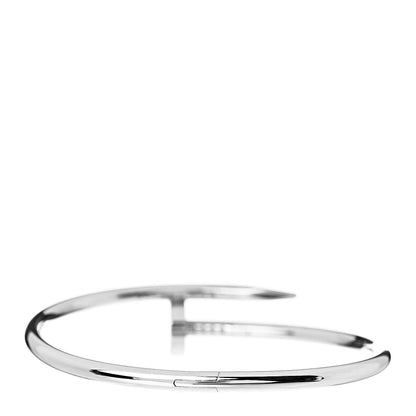 Cartier 18K White Gold Juste Un Clou Bracelet 17 3 of 4