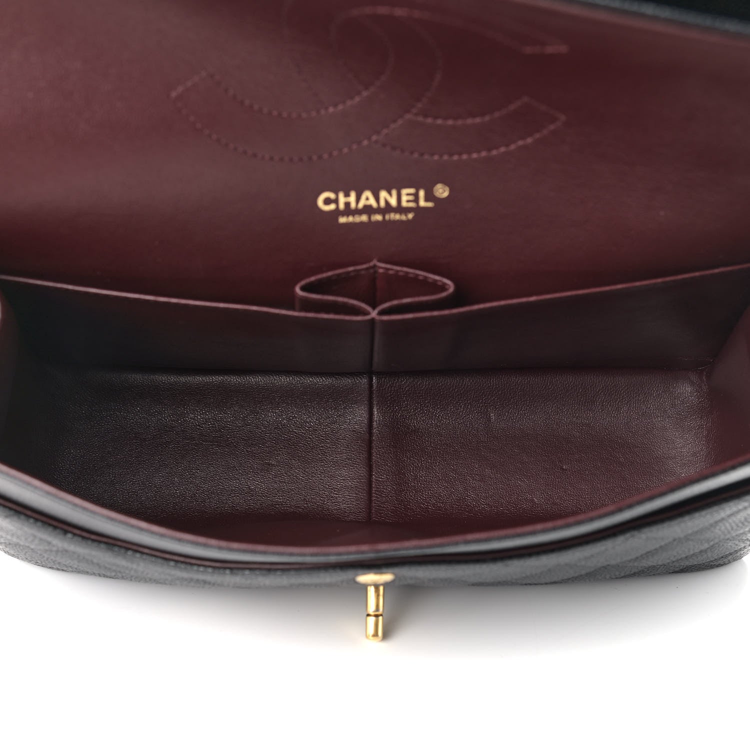 Chanel Caviar Quilted Jumbo Double Flap Black 5 of 13