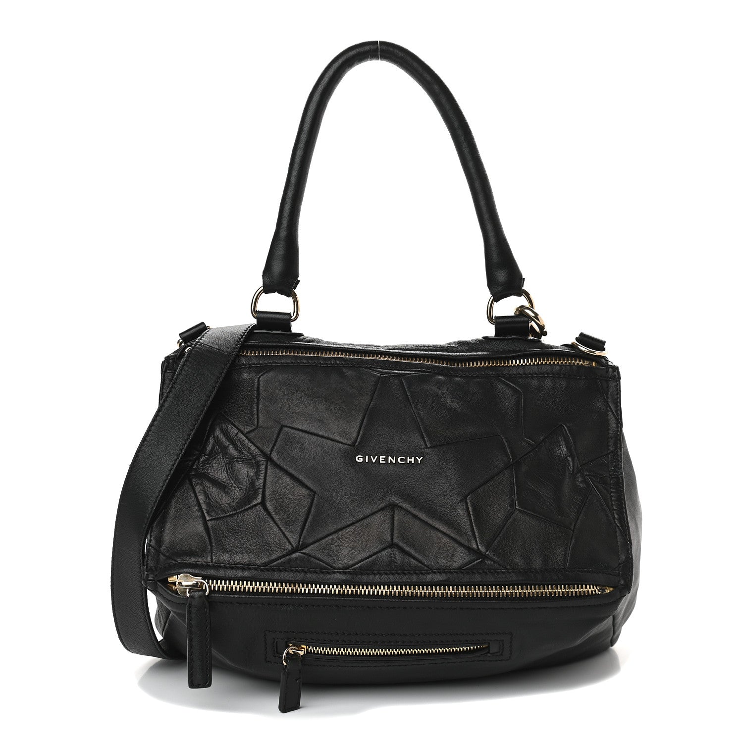 Givenchy Lambskin Patchwork Medium Pandora Black 1 of 8