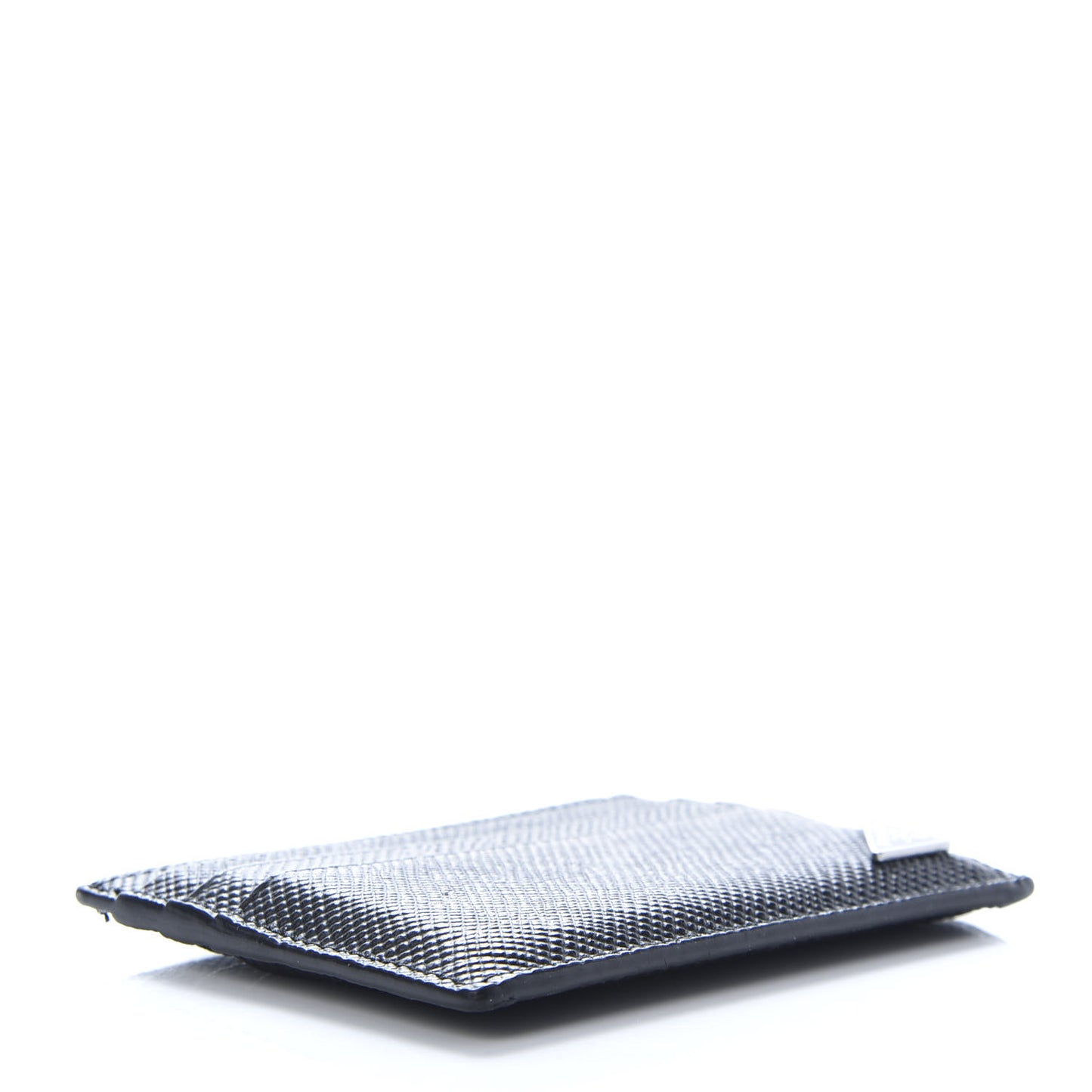 Saffiano Card Holder Black