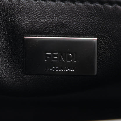Fendi Lizard Nappa Mini Plexi Handle Peekaboo Iconic Satchel Pink Black 7 of 10