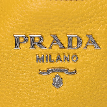 Prada Vitello Phenix Double Zip Crossbody Bag Soleil 7 of 9