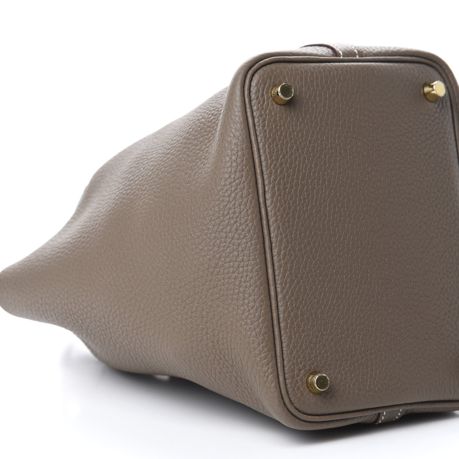 Hermes Taurillon Clemence Picotin Lock 18 PM Etoupe 6 of 11