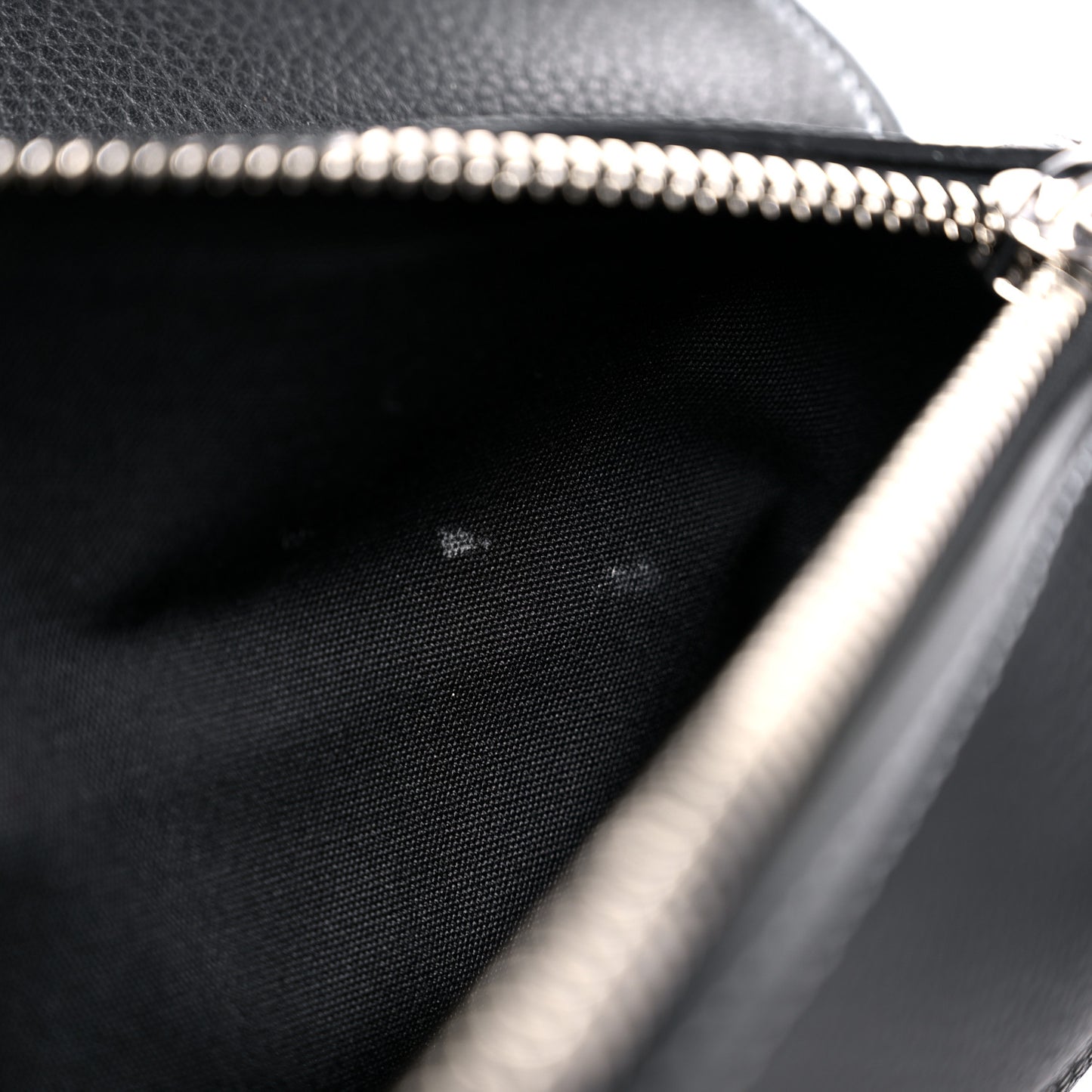 Grained Calfskin Kim Jones Saddle Bag Black