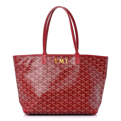 Goyard Goyardine Artois PM Red 1 of 23