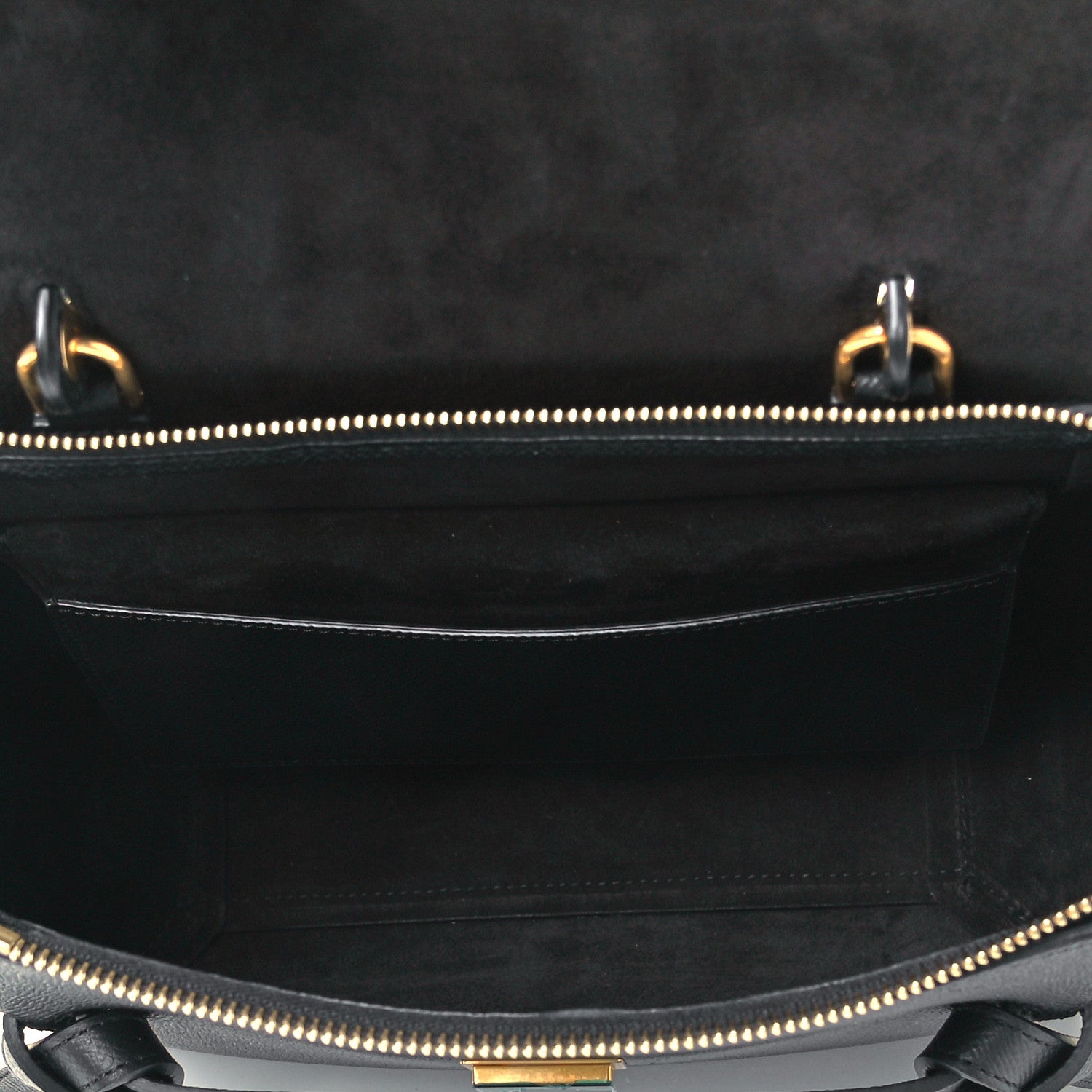 Celine Grained Calfskin Micro Belt Bag Black 5 of 8