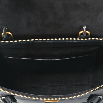 Celine Grained Calfskin Micro Belt Bag Black 5 of 8