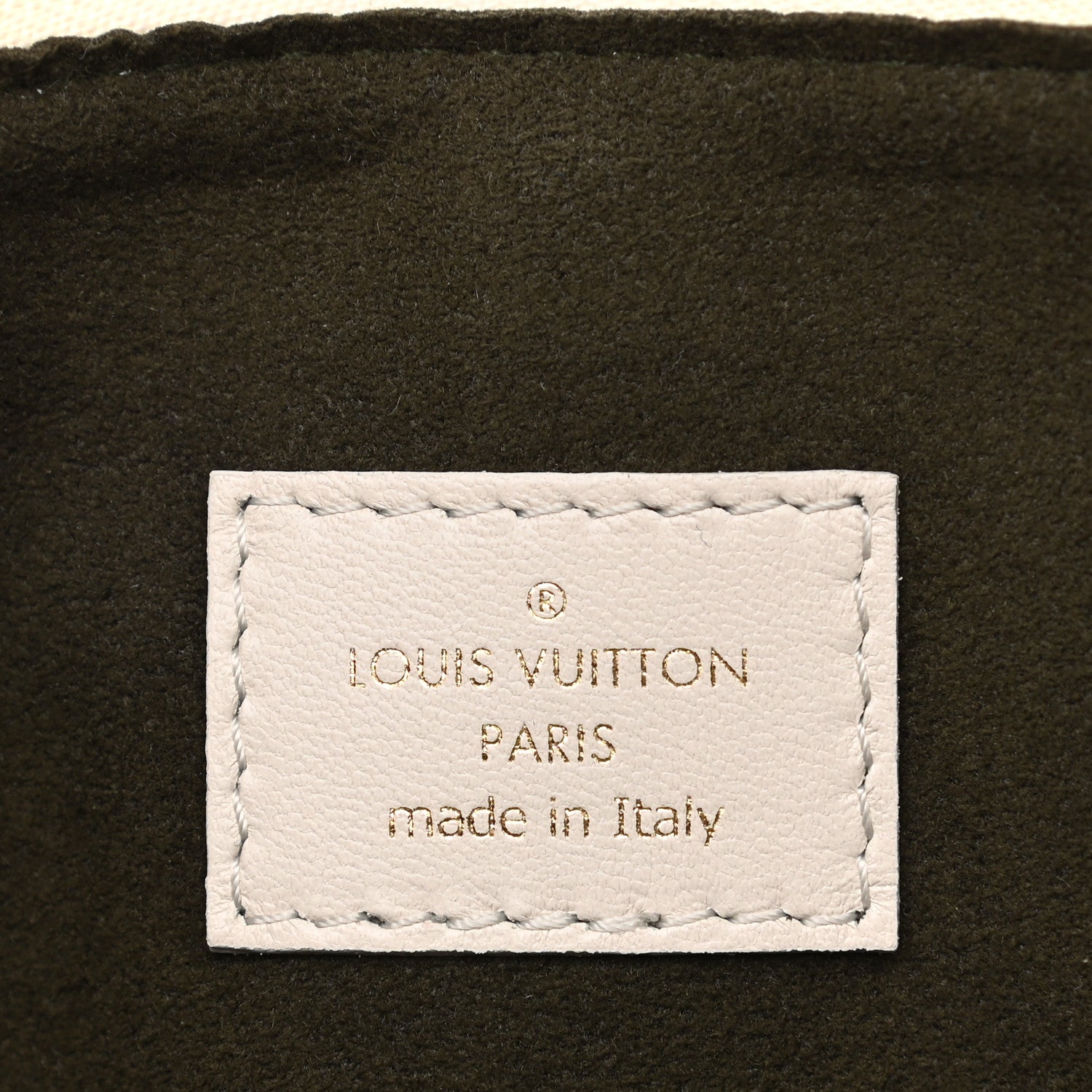 Louis Vuitton Lambskin Embossed Monogram Coussin PM Beige Cream 7 of 11
