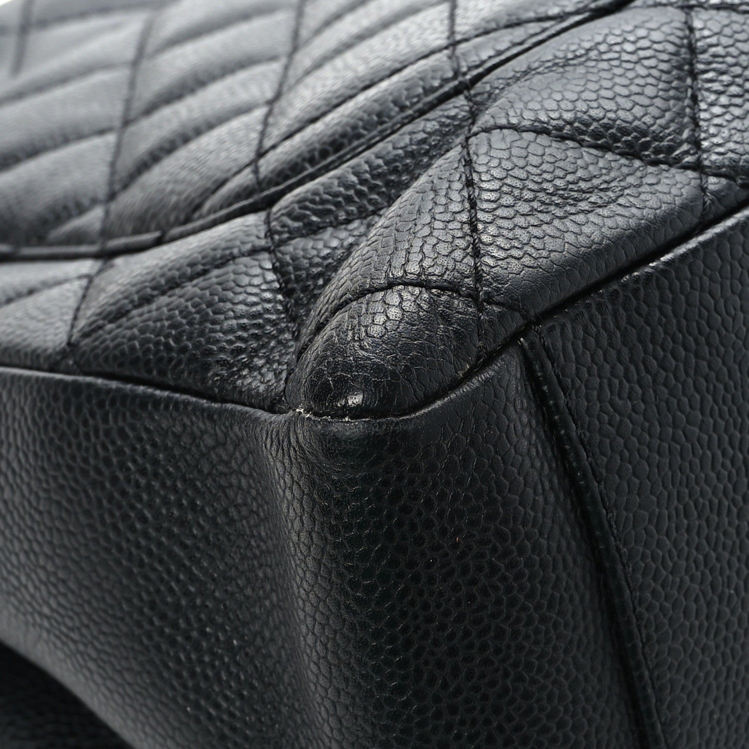 Chanel Caviar Quilted Grand Shopping Tote GST Black 10 of 11