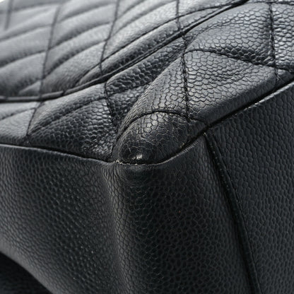 Chanel Caviar Quilted Grand Shopping Tote GST Black 10 of 11