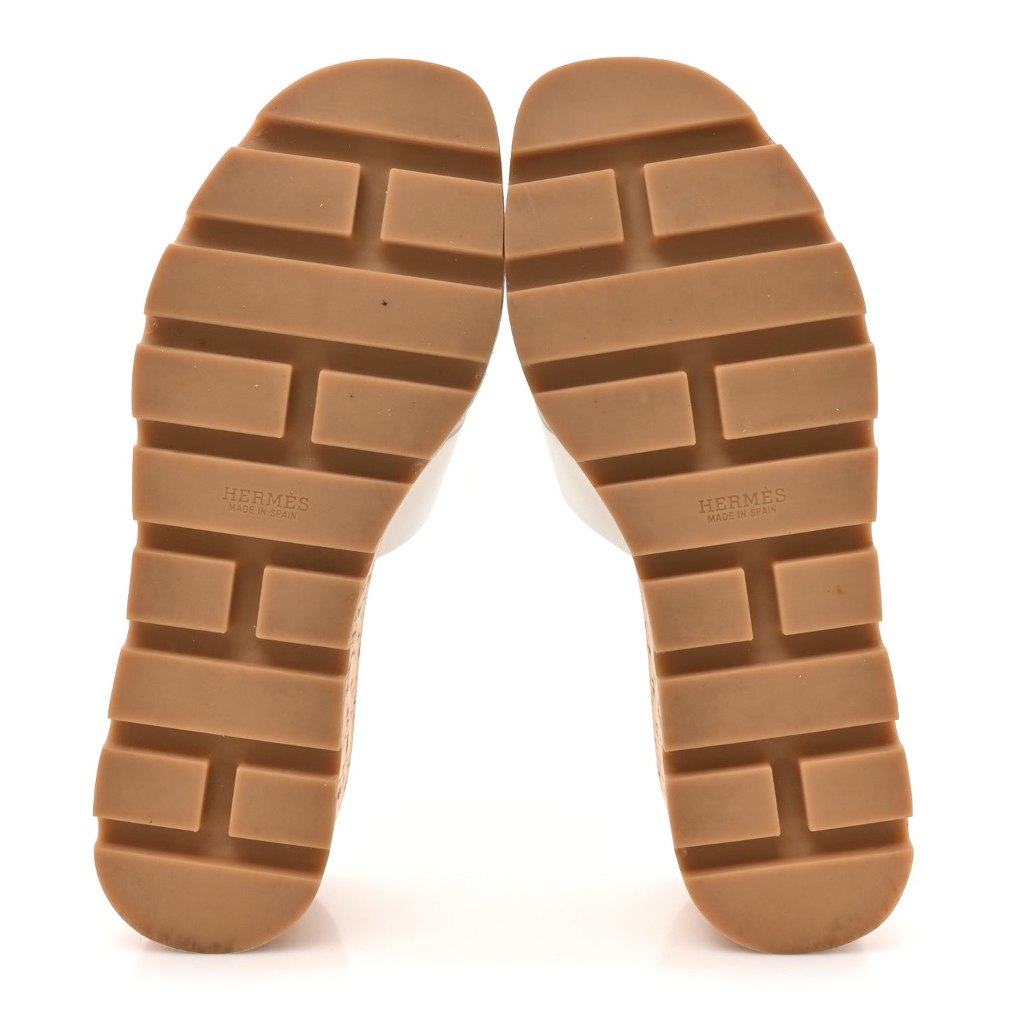 Calfskin Cork Eze 30 Sandals 36 White