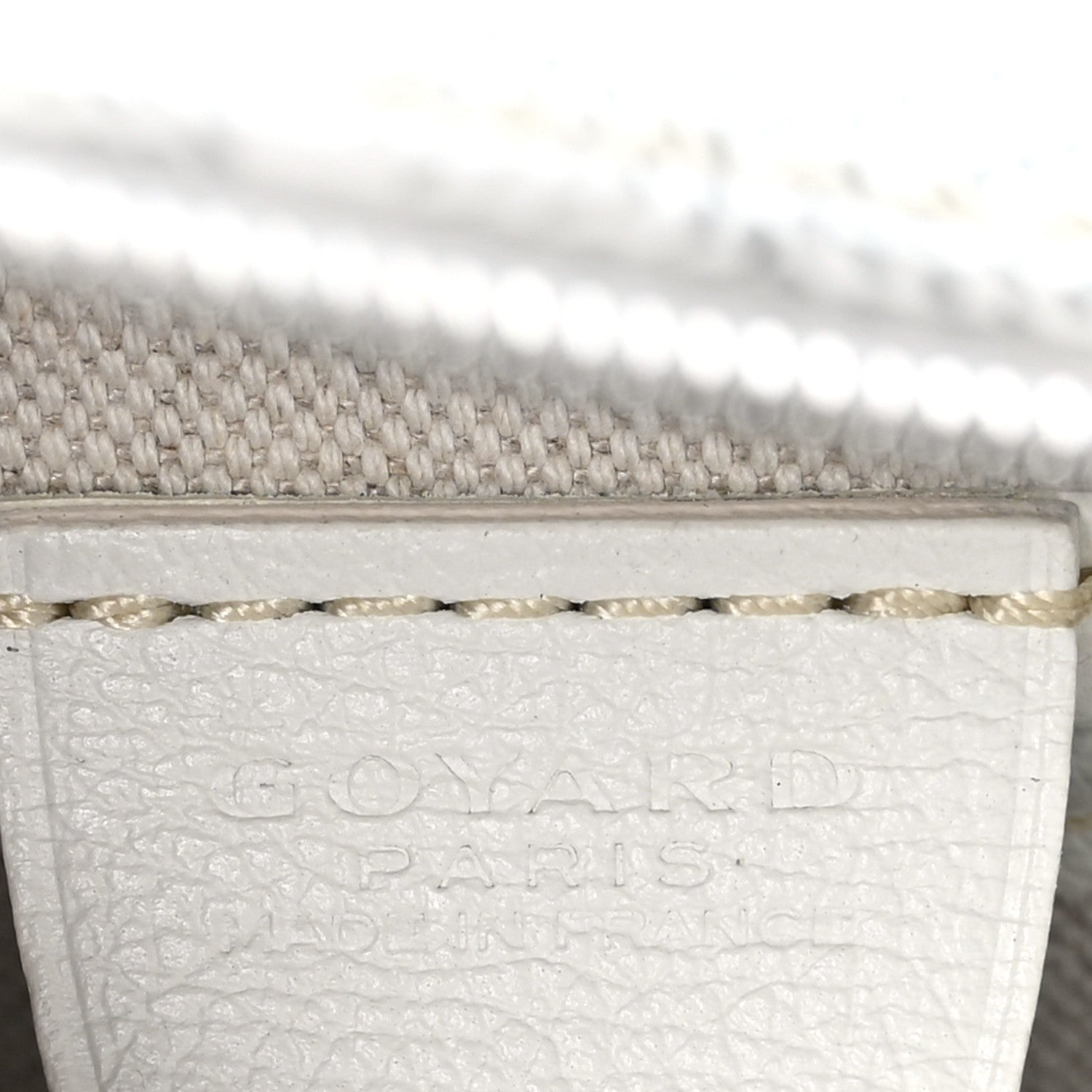 Goyard Goyardine Artois PM White 6 of 10