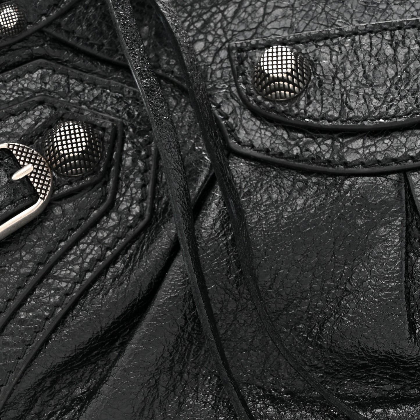 Agneau Arena Le Cagole Shoulder Bag XS Black