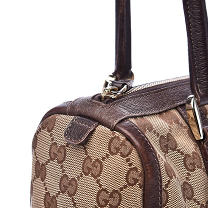 Gucci Monogram Small Abbey Boston Dark Brown 16 of 19