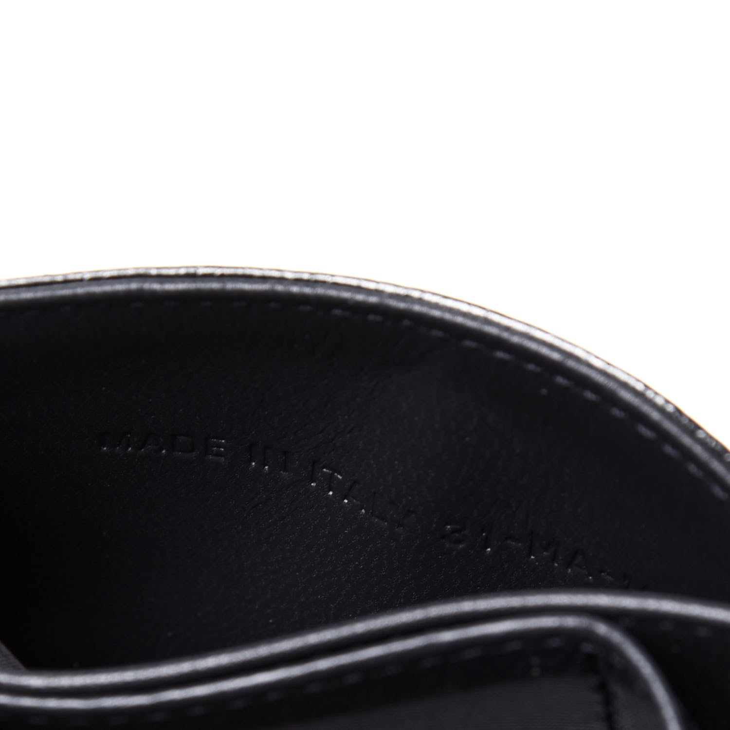 Christian Dior Metallic Patent Micro-Cannage Lady Dior 5-Gusset Card Holder Onyx Black 7 of 12