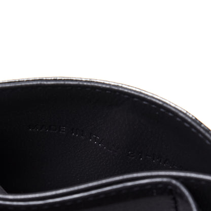 Christian Dior Metallic Patent Micro-Cannage Lady Dior 5-Gusset Card Holder Onyx Black 7 of 12