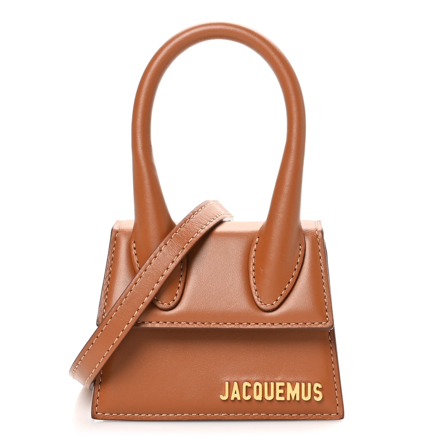 Smooth Calfskin Mini Le Chiquito Light Brown