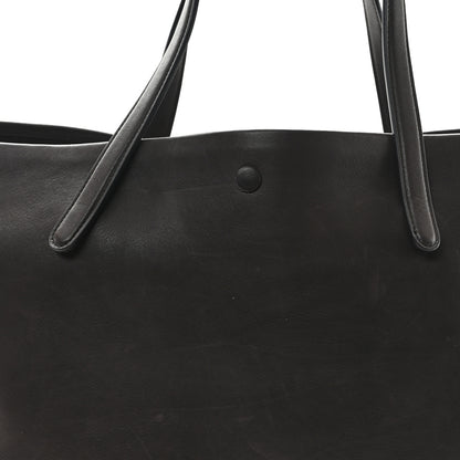 The Row Polished Saddle Calfskin Idaho XL Dark Brown 7 of 10