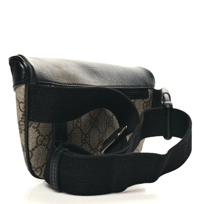 Gucci GG Supreme Monogram Belt Bag Black 3 of 10