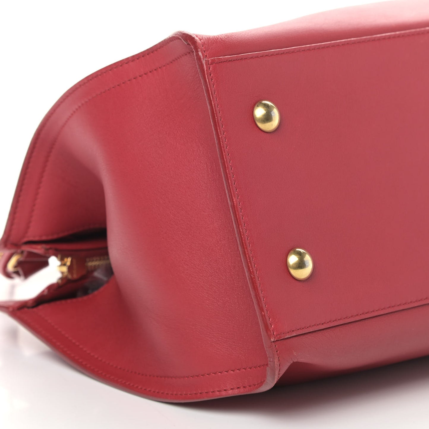 Calfskin Small Classic Y Cabas Rouge Orient