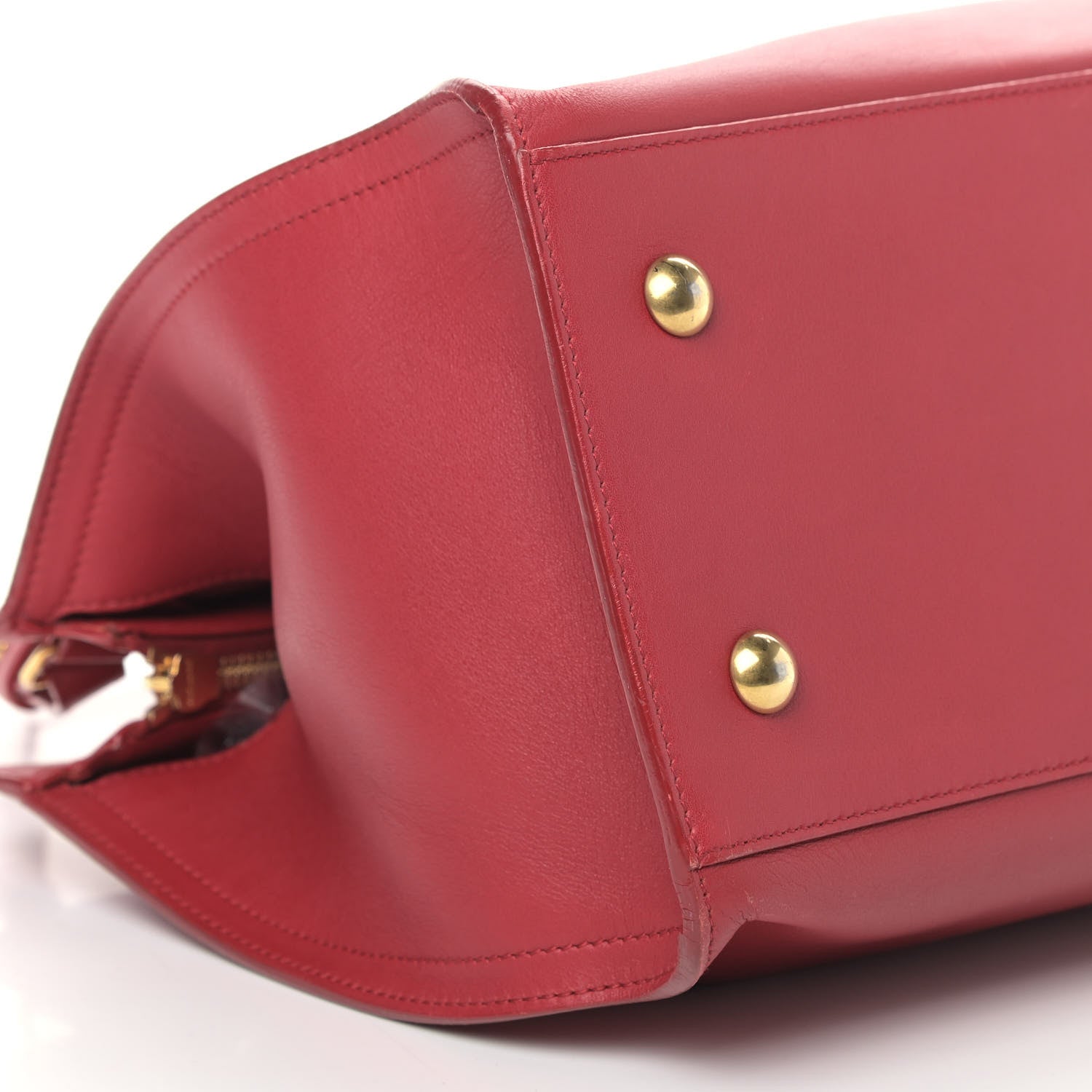 Saint Laurent Calfskin Small Classic Y Cabas Rouge Orient 8 of 9