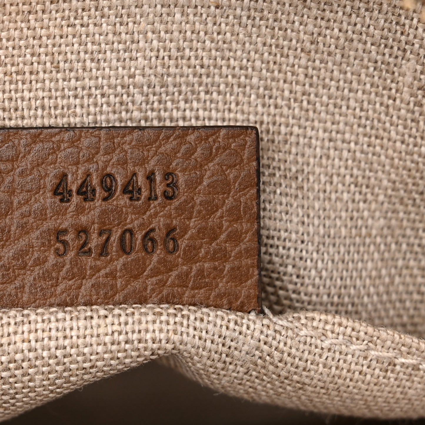 Monogram Mini Bree Messenger Bag Beige Tabacco
