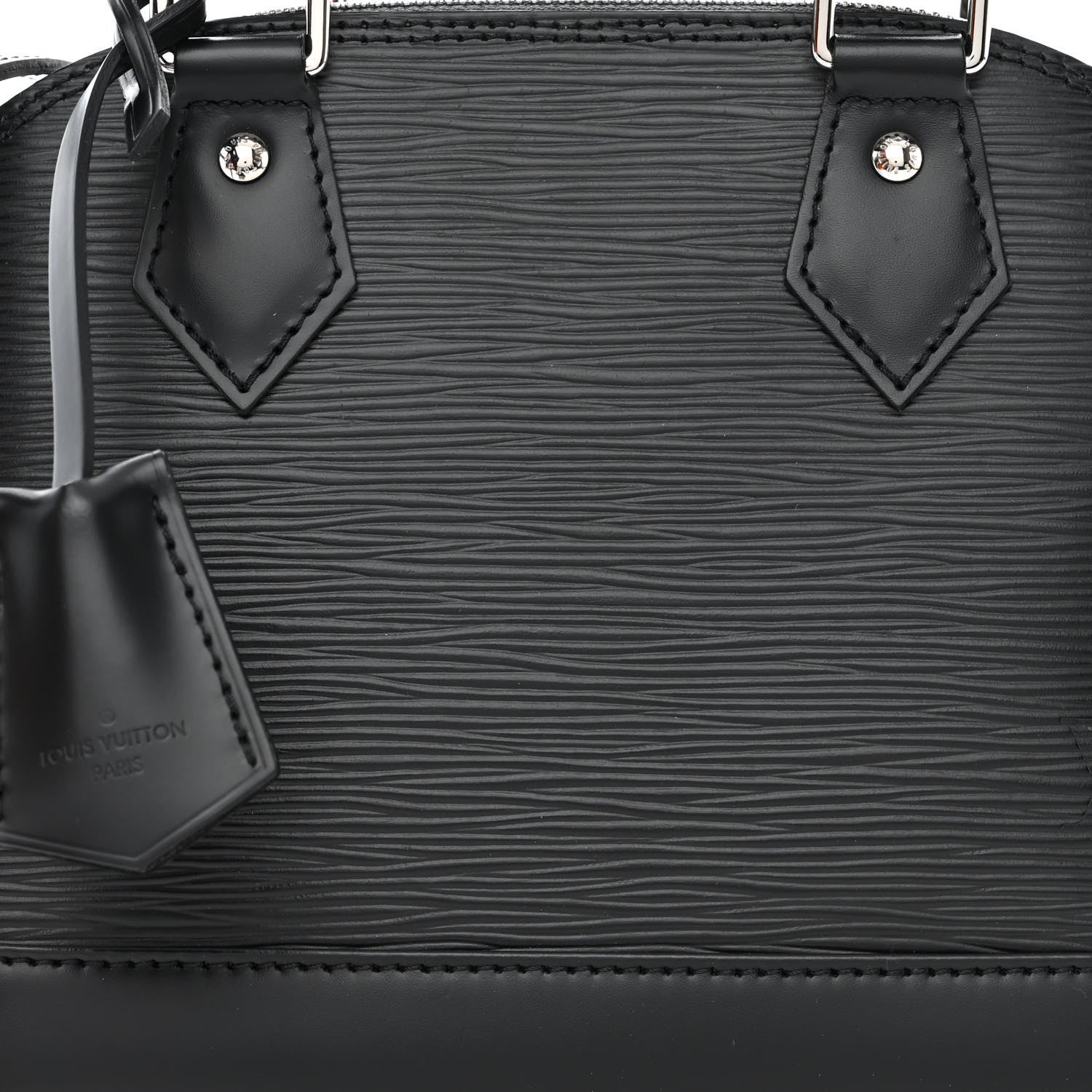 Louis Vuitton Epi Alma BB Black 8 of 10