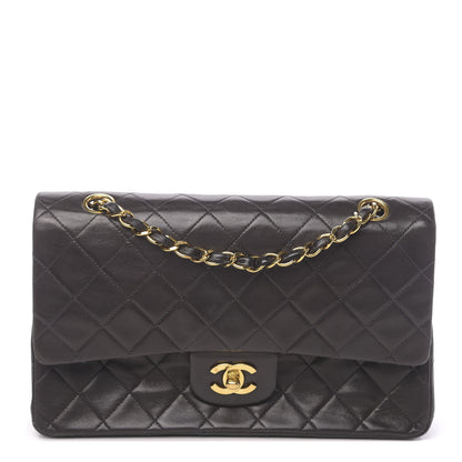 Chanel Lambskin Quilted Medium Double Flap Brown 1 of 13