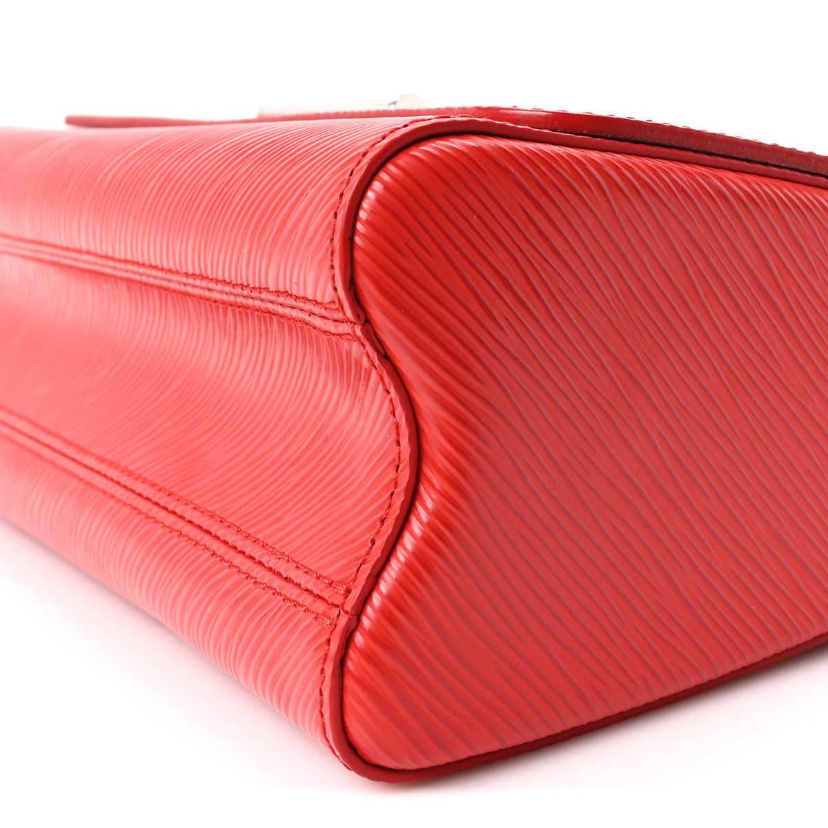 Epi Twist Shoulder Bag MM Coquelicot