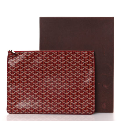 Goyard Goyardine Senat Pochette GM Red 12 of 12