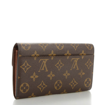 Louis Vuitton Monogram Sarah Wallet NM 3 of 9