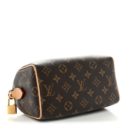 Louis Vuitton Monogram Speedy Bandouliere 20 Black 4 of 12