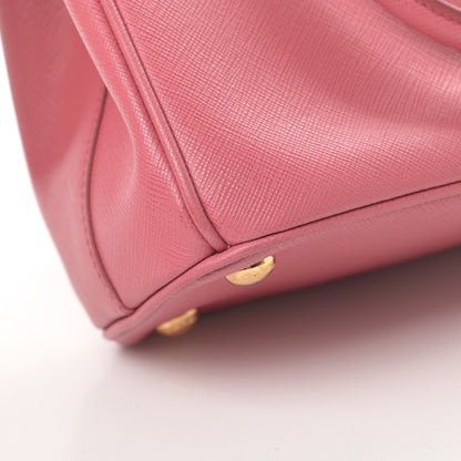 Prada Saffiano Mini Galleria Double Zip Tote Tamaris 15 of 21