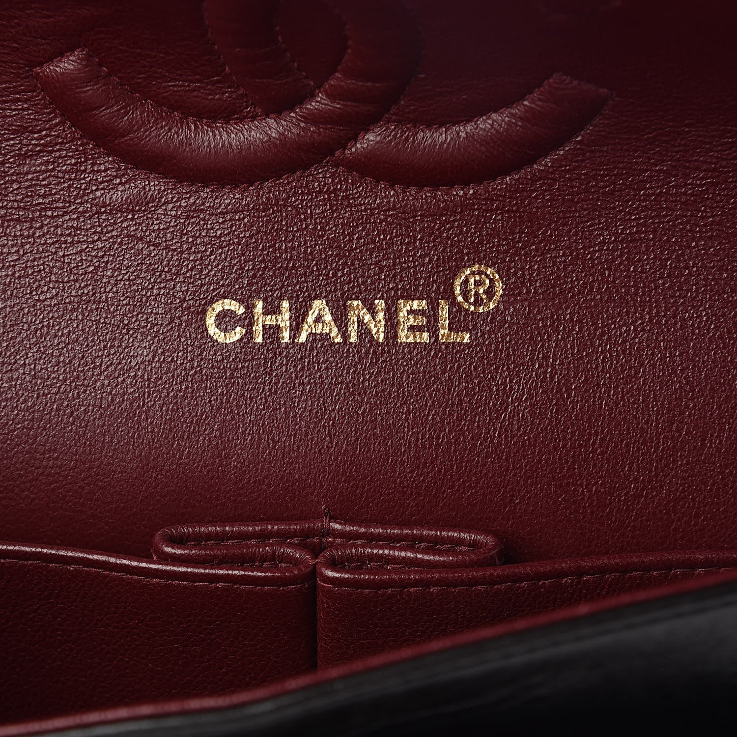 Chanel Lambskin Quilted Medium Double Flap Black 6 of 11