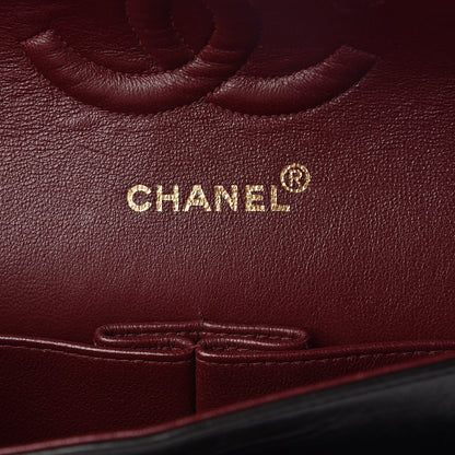 Chanel Lambskin Quilted Medium Double Flap Black 6 of 11