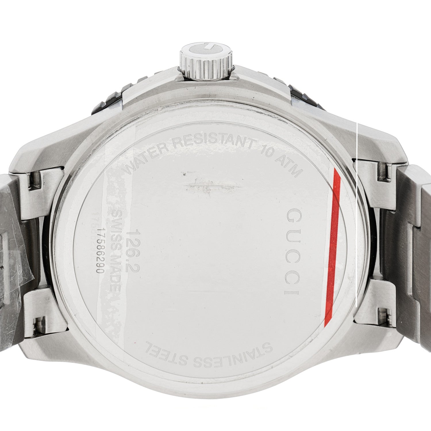 Gucci Stainless Steel Ceramic 45mm Dive Quartz Watch Black 4 of 5