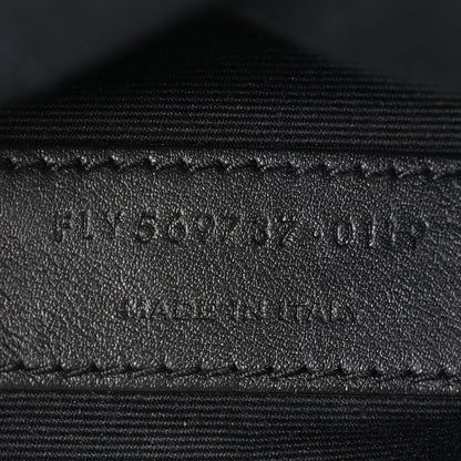 Saint Laurent Grain De Poudre Monogram Belt Bag Black 7 of 10
