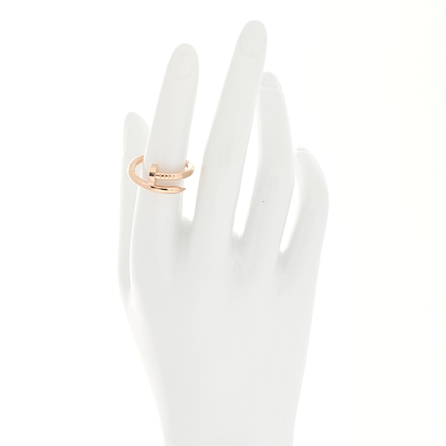 18K Pink Gold Juste Un Clou Ring 55 7.25