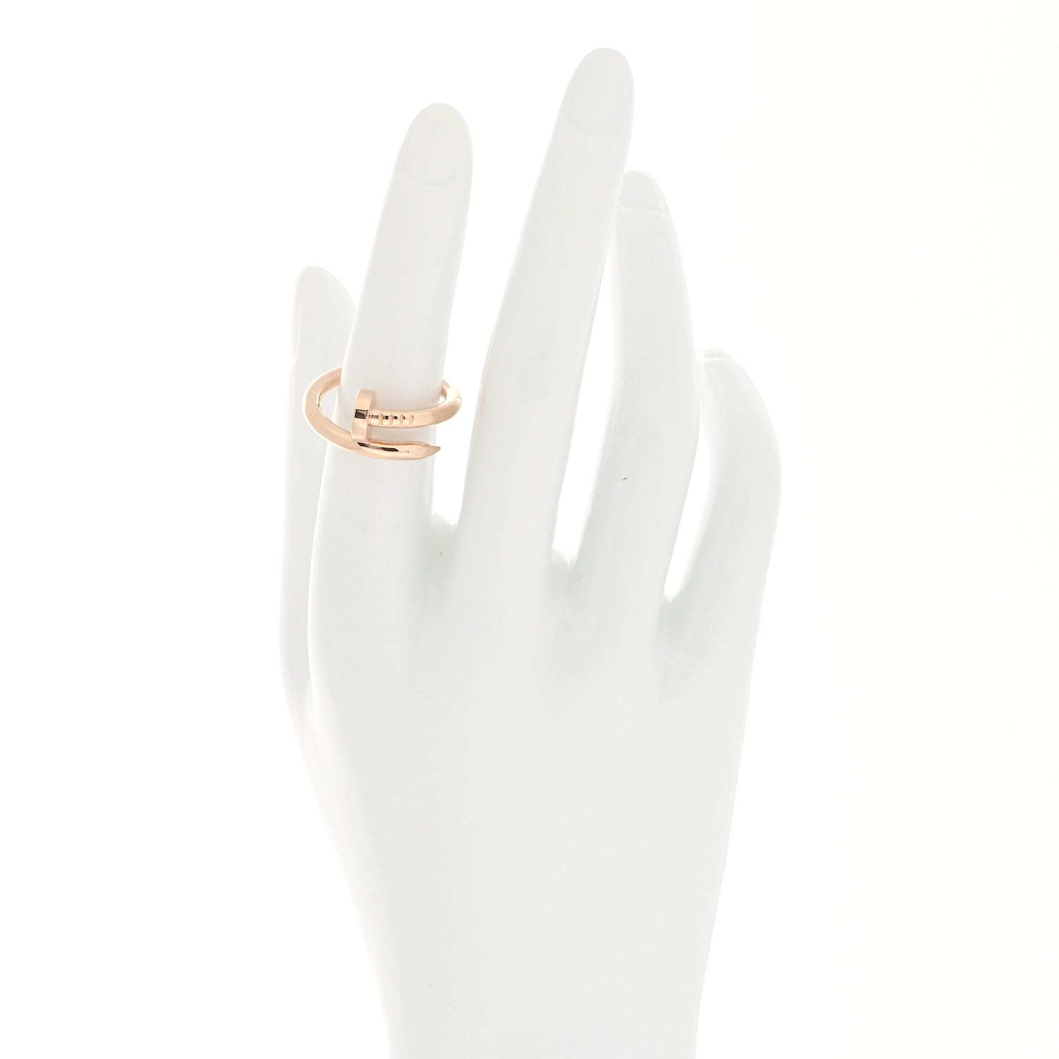 Cartier 18K Pink Gold Juste Un Clou Ring 55 7.25 2 of 5