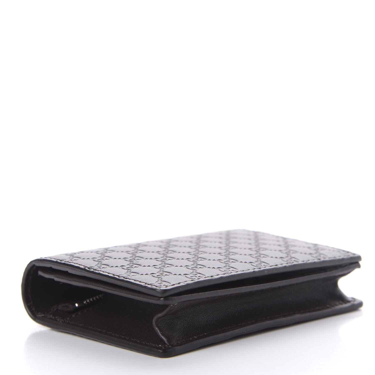 Gucci Microguccissima Card Case Wallet Testa di Moro 4 of 7