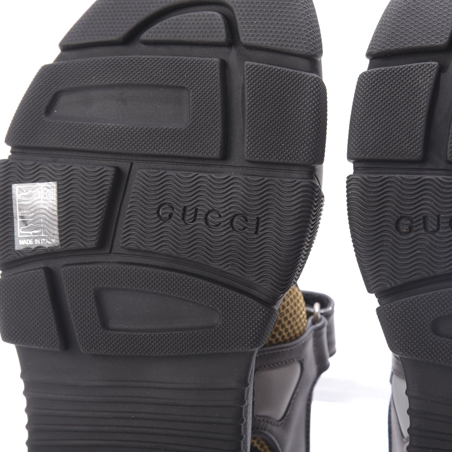 X SEGA Nappa Mesh Mens Aguru Sandals 12 Loess Black