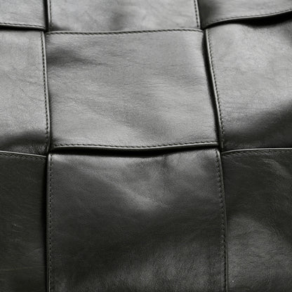 Bottega Veneta Paper Calfskin Maxi Intrecciato Large Arco Tote Dark Green 10 of 10