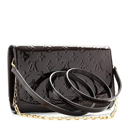 Louis Vuitton Vernis Ana Clutch Amarante 2 of 11